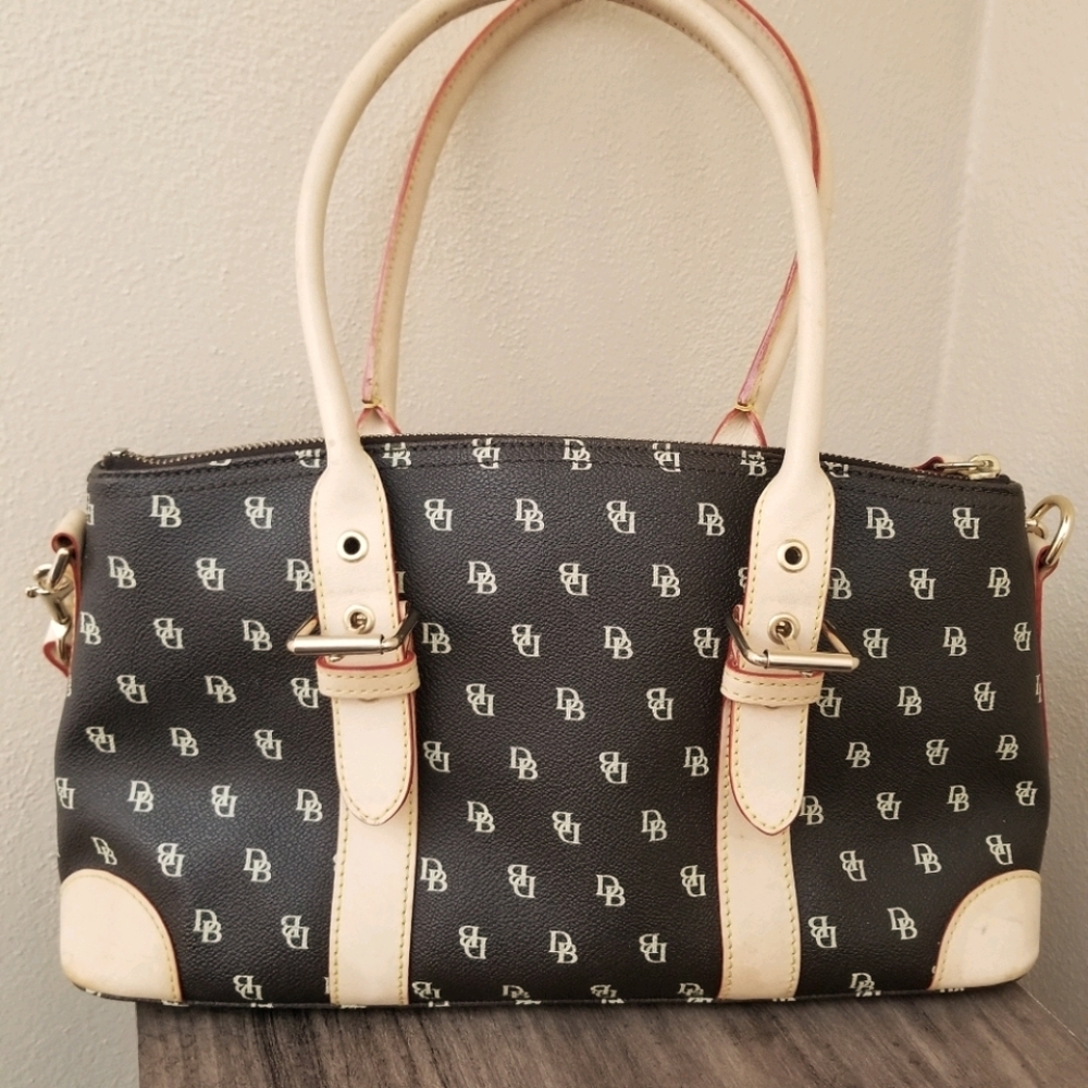 DOONEY BOURKE Signature Classic Brown Satchel Bag